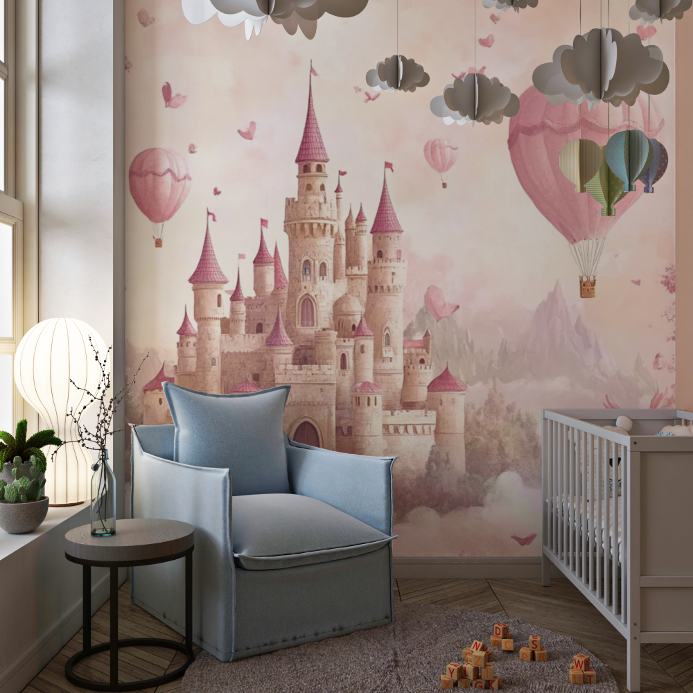 Rose Castle Wallpaper | Murals Wallpaper