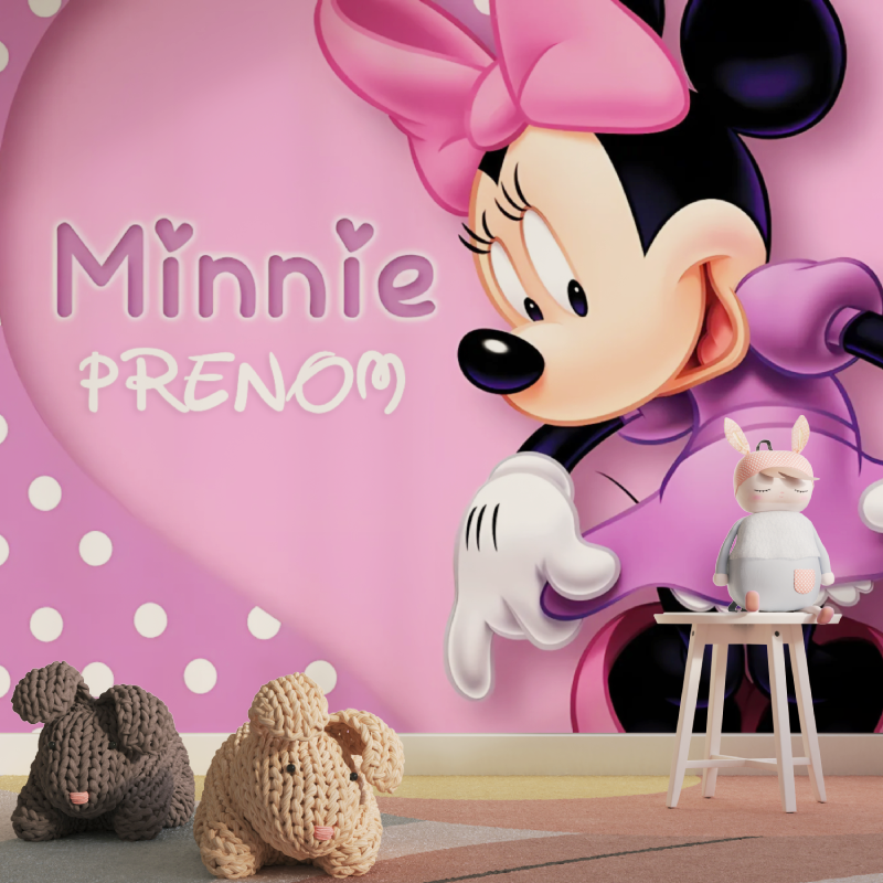 Minni Name Wallpaper | Murals Wallpaper