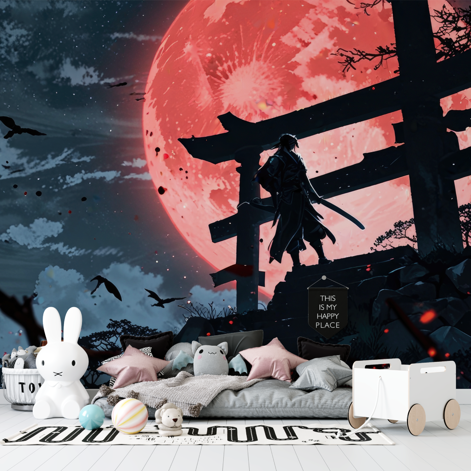Anime Wallpaper for Teen Room | Murals Wallpaper
