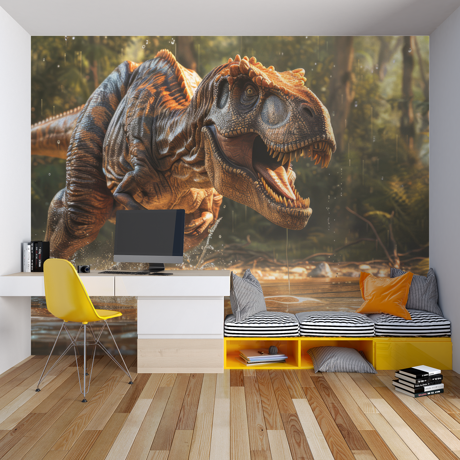 Wilder Tyrannosaurus Rex – Hintergrundbild | Wandbilder