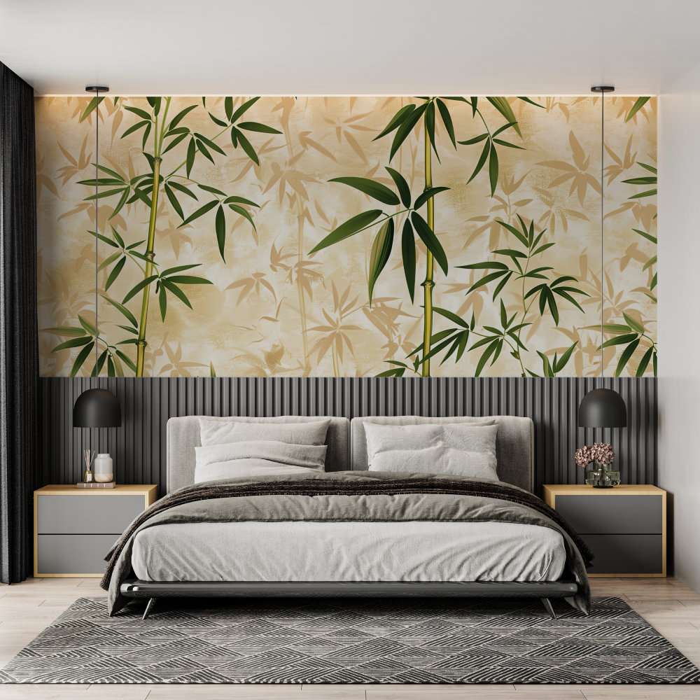 Bamboo Non-Woven Wallpaper | Murals Wallpaper