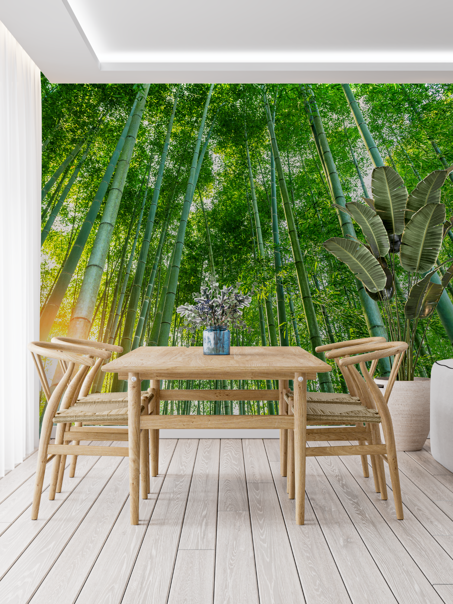 Zen Bamboo Forest Tapete | Wandbilder Tapete