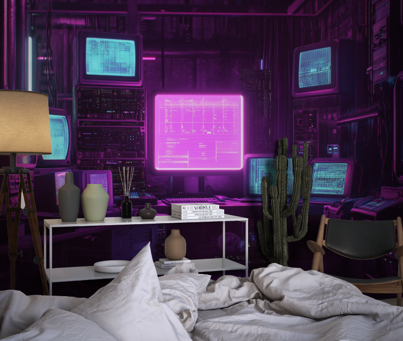 Dark Electro Wallpaper | Murals Wallpaper