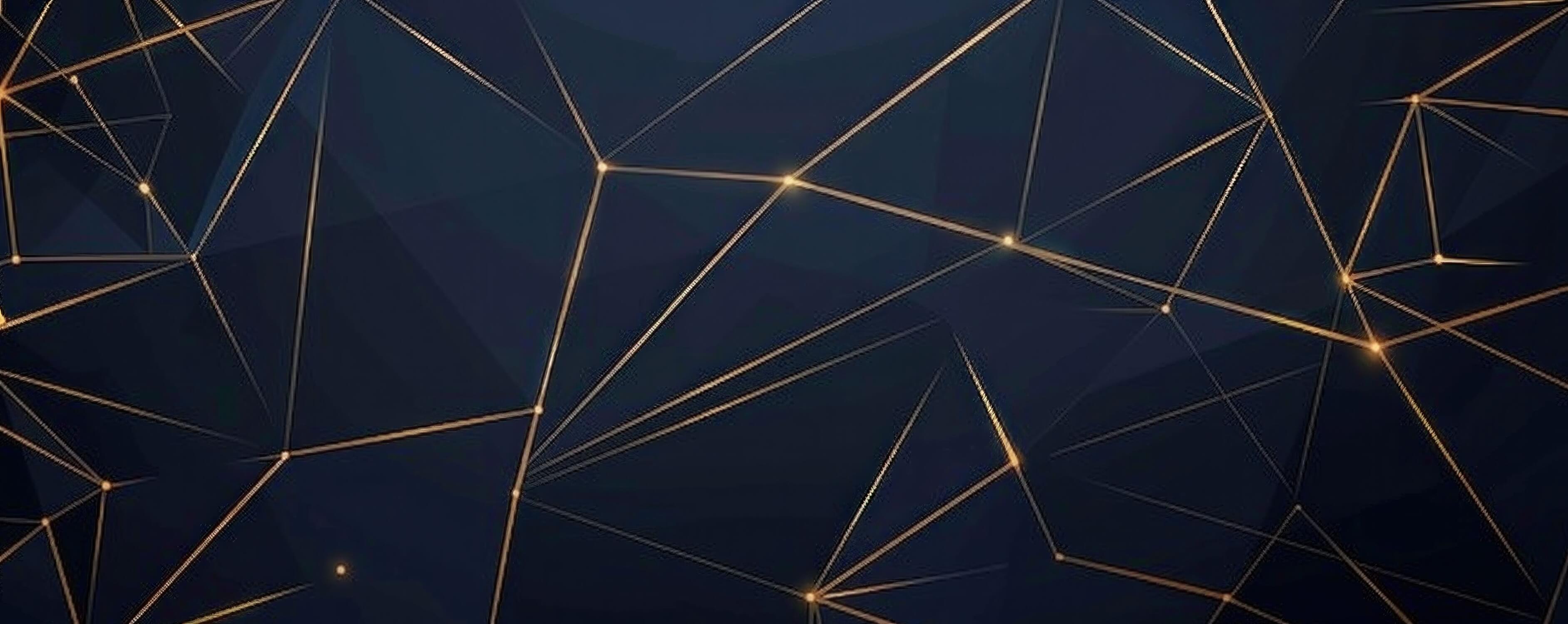 Geometric Blue Wallpaper | Murals Wallpaper