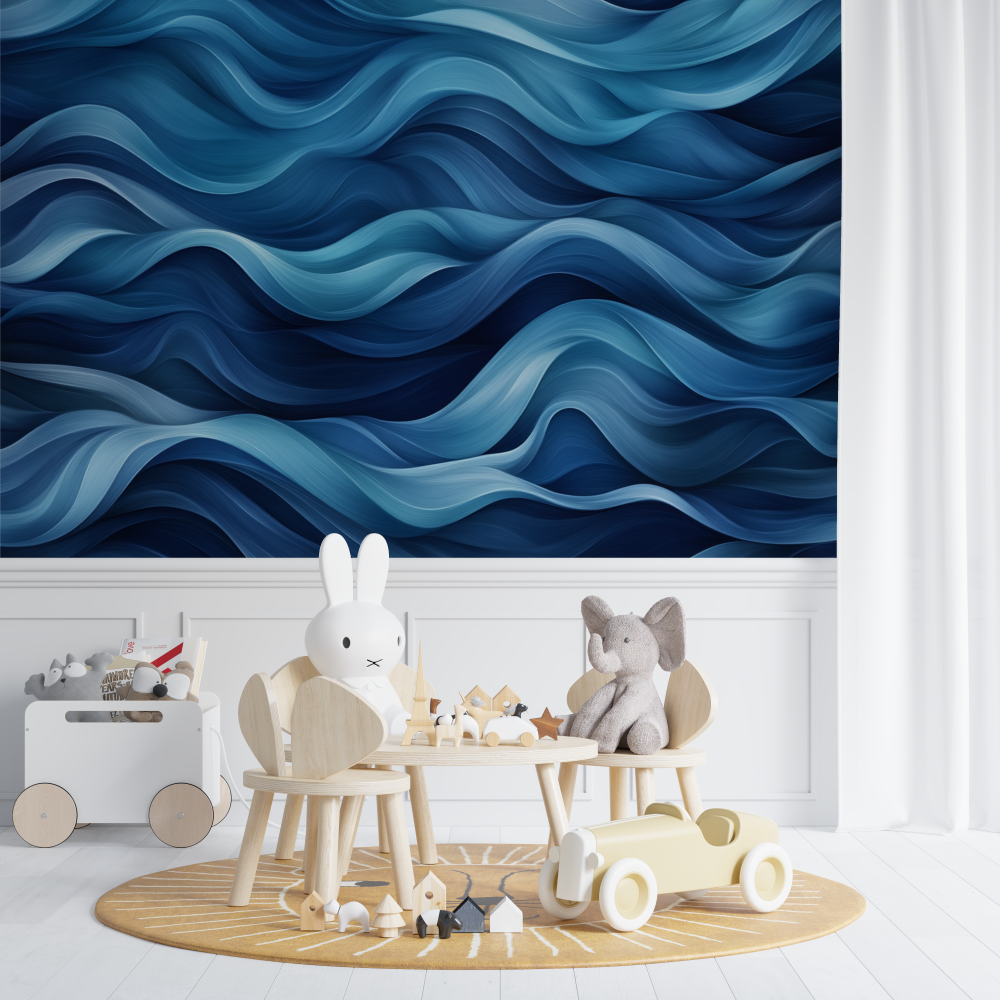 Meerestapete Wellenpoesie | Wandtapeten