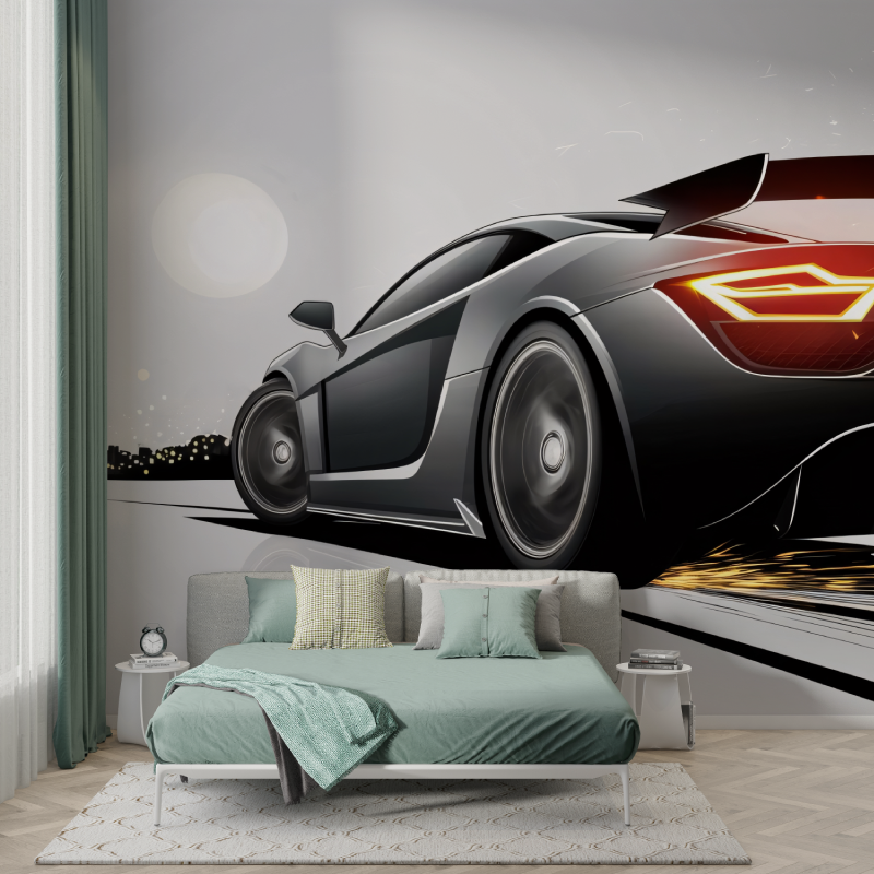 Panoramic Wallpaper Car | Murals Wallpaper