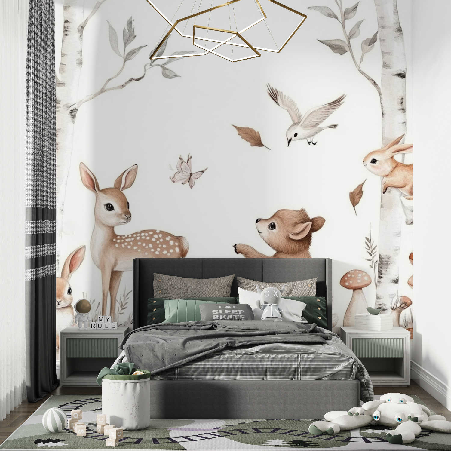 Kinderwald-Tapete | Murals Wallpaper