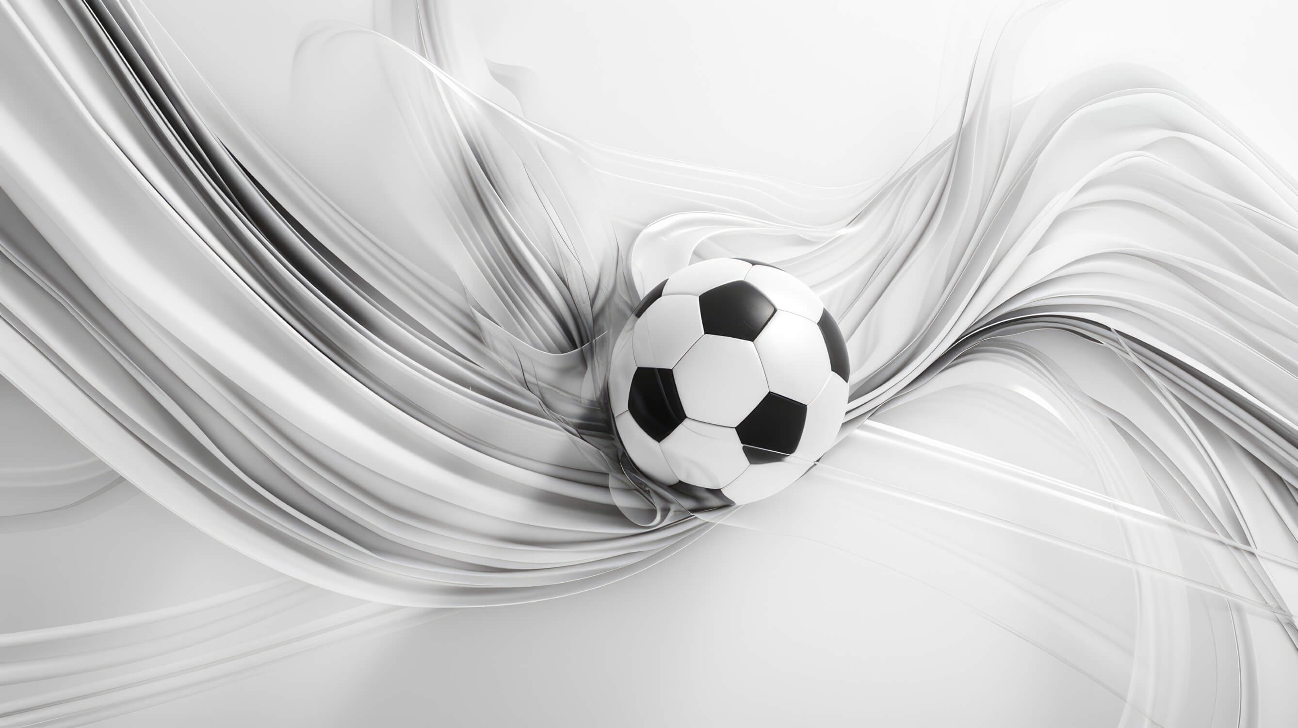 3D Soccer Ball Wallpaper | Murals Wallpaper