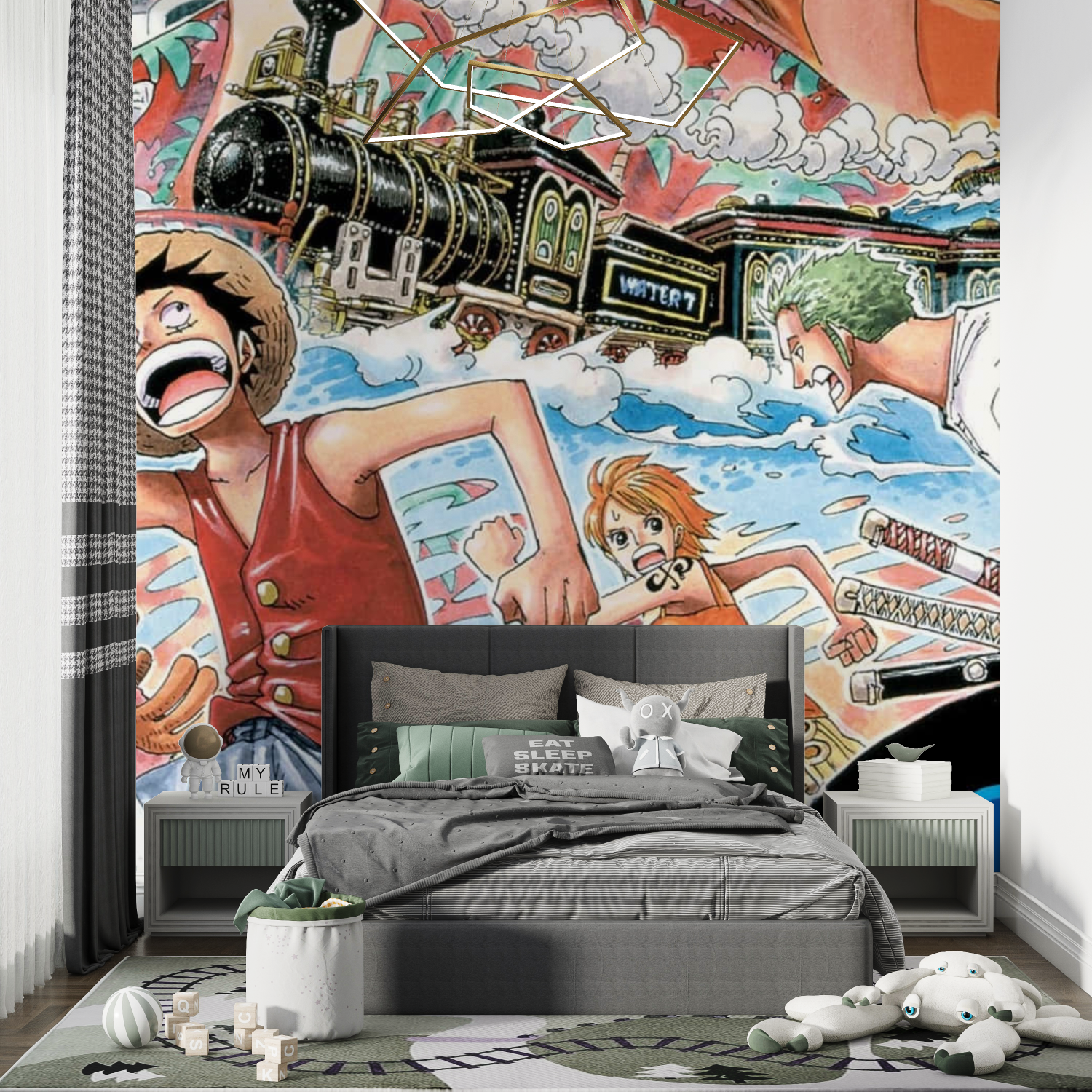 One Piece Water 7 Wallpaper | Murals Wallpaper