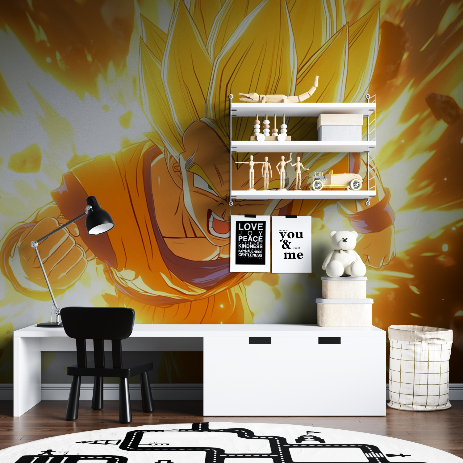 Super Sayan Wallpaper | Murals Wallpaper