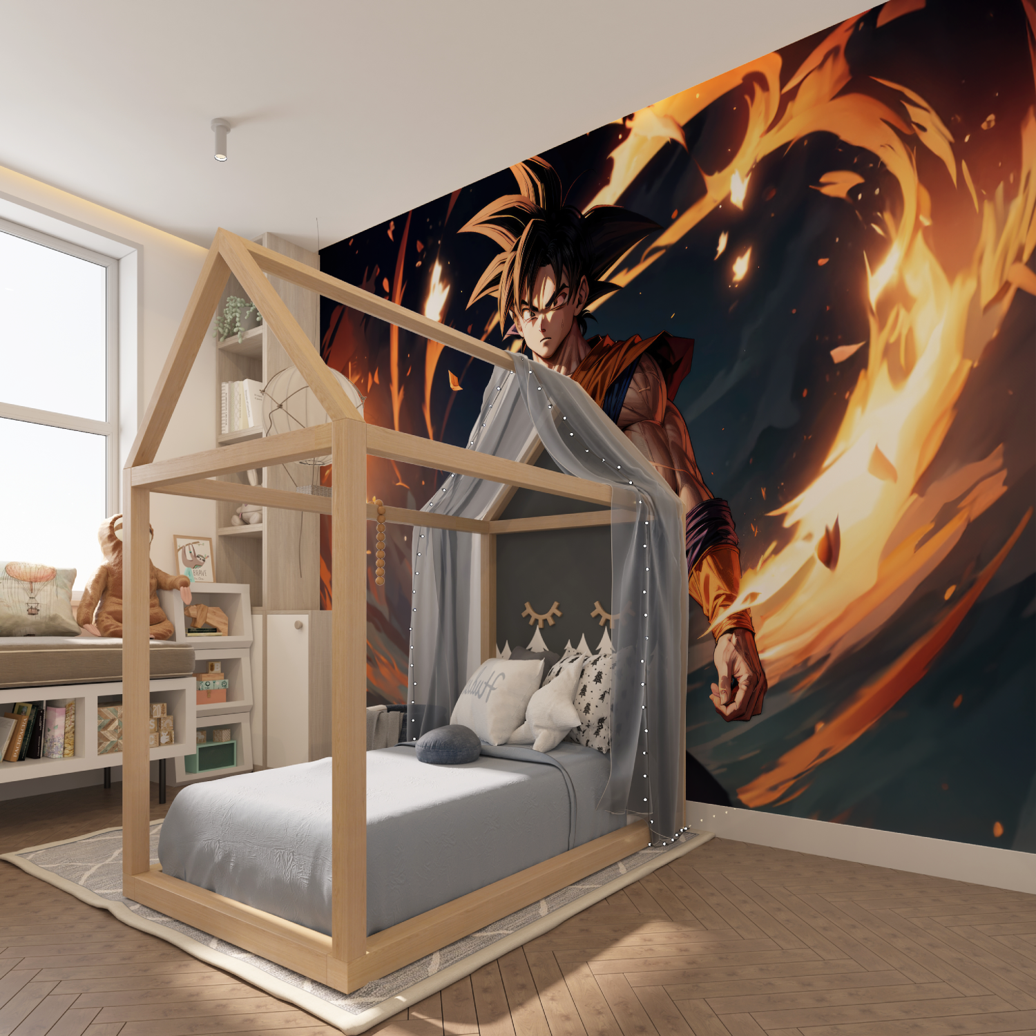 Tapeten Dbz Super Sayan – Tapisserie Garçon