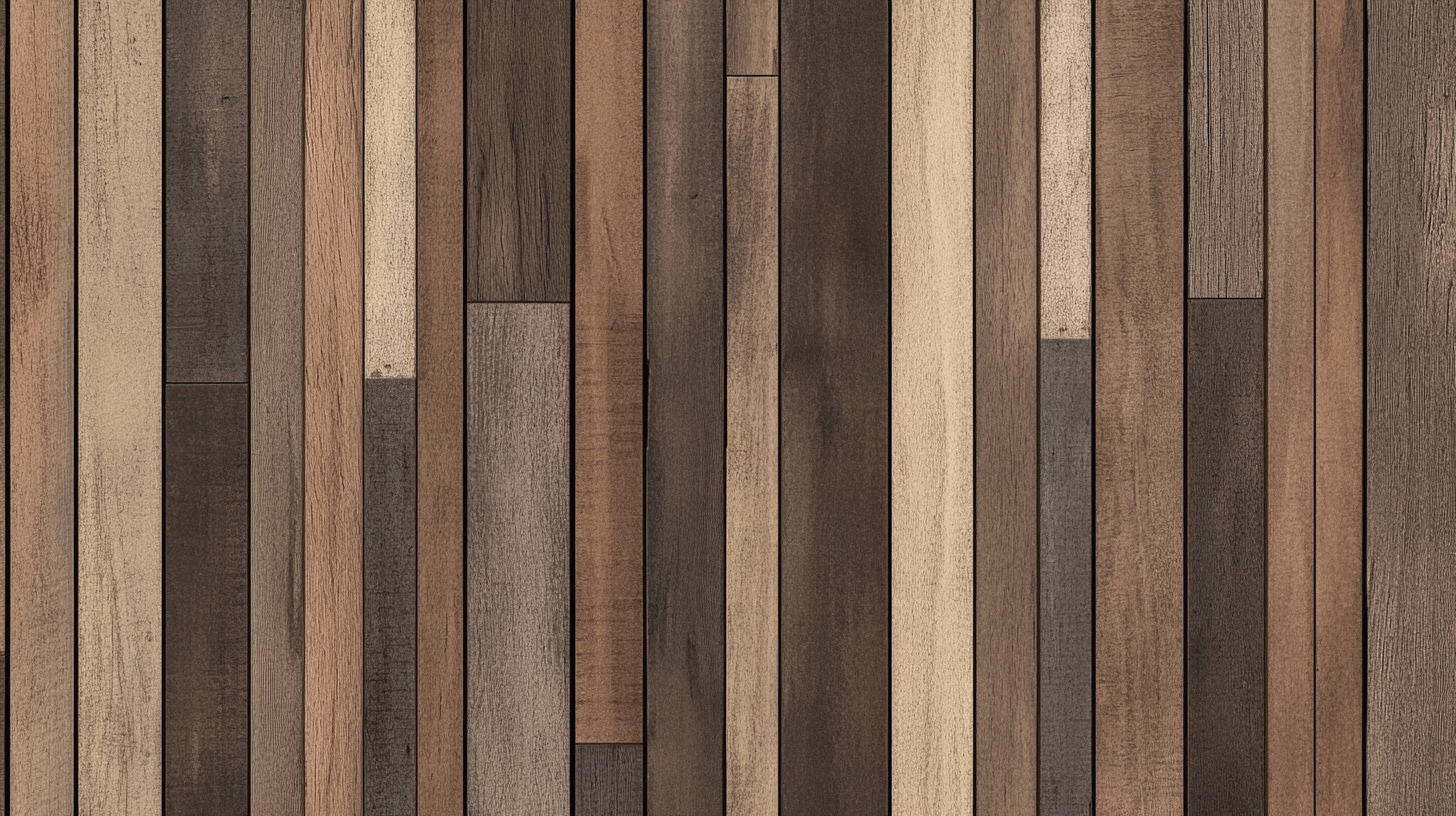 Natural Wood Slats Wallpaper | Murals Wallpaper