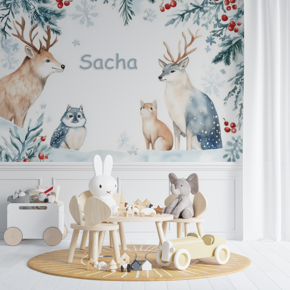 Winter Wood Name Wallpaper | Murals Wallpaper