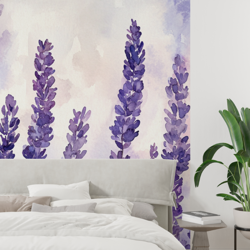 Trendy Lavender Wallpaper | Murals Wallpaper