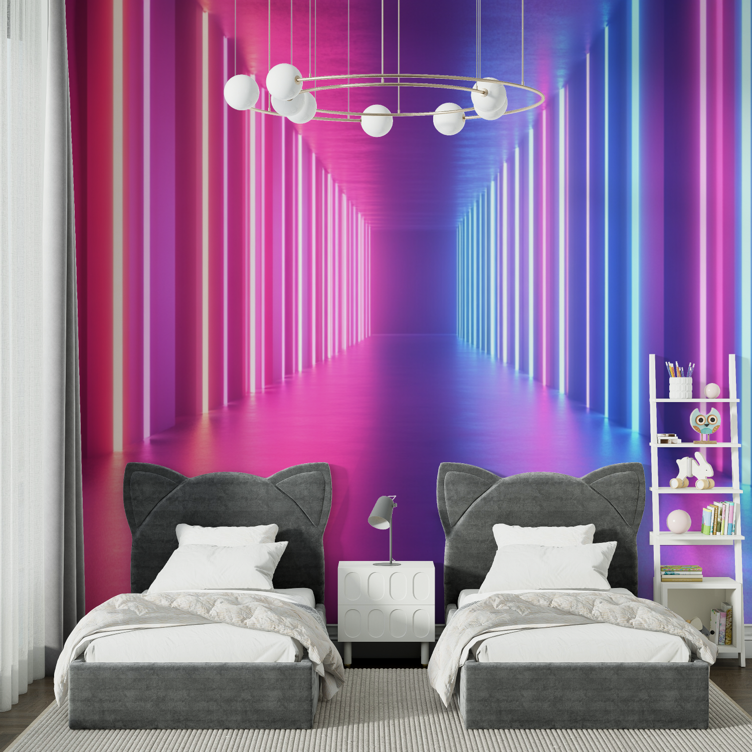 Night Box Wallpaper | Murals Wallpaper