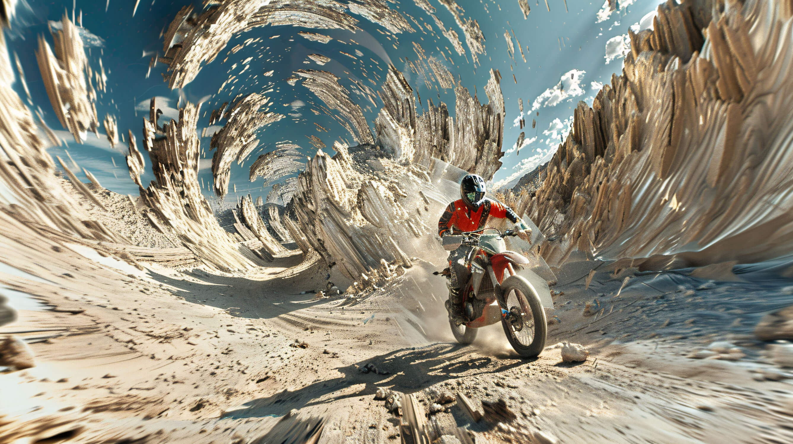 Motocross 3D Wallpaper | Murals Wallpaper