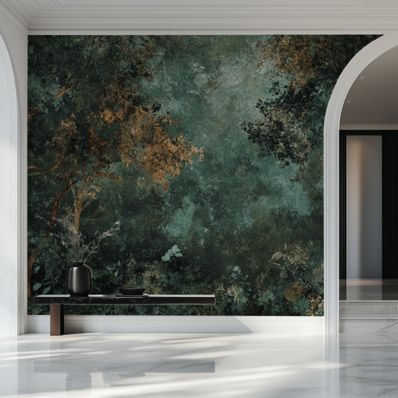 Baum-Balkon-Tapete | Murals Wallpaper