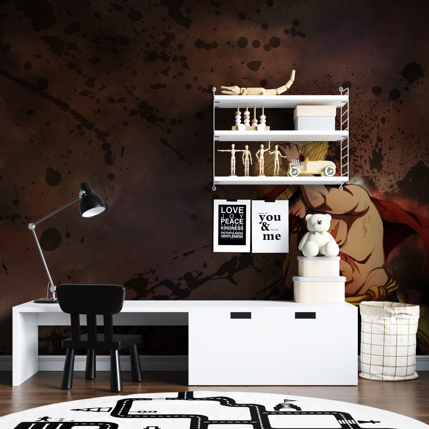 One Piece Brown Wallpaper | Murals Wallpaper