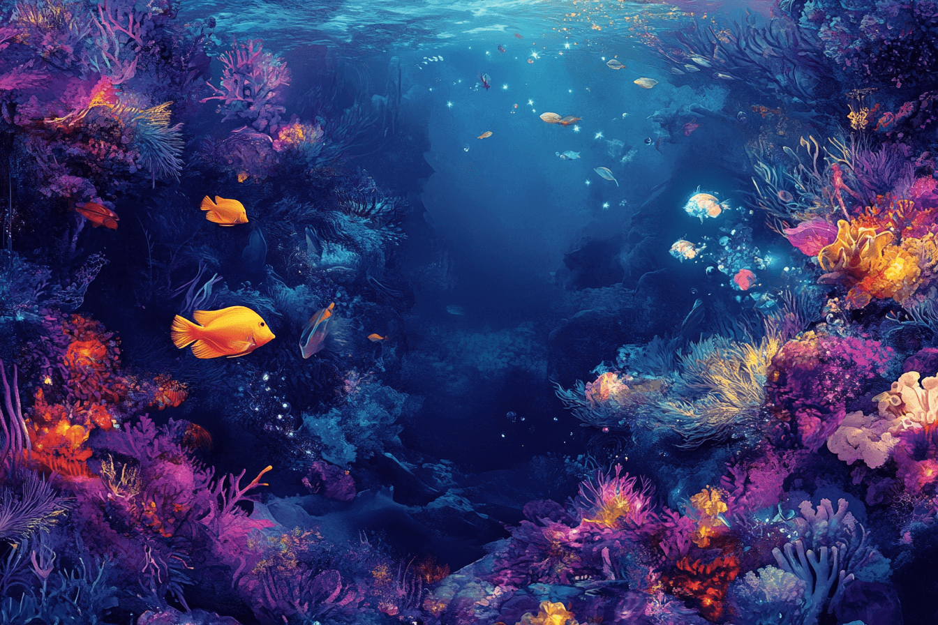 Enchanted Ocean World Wallpaper | Murals Wallpaper