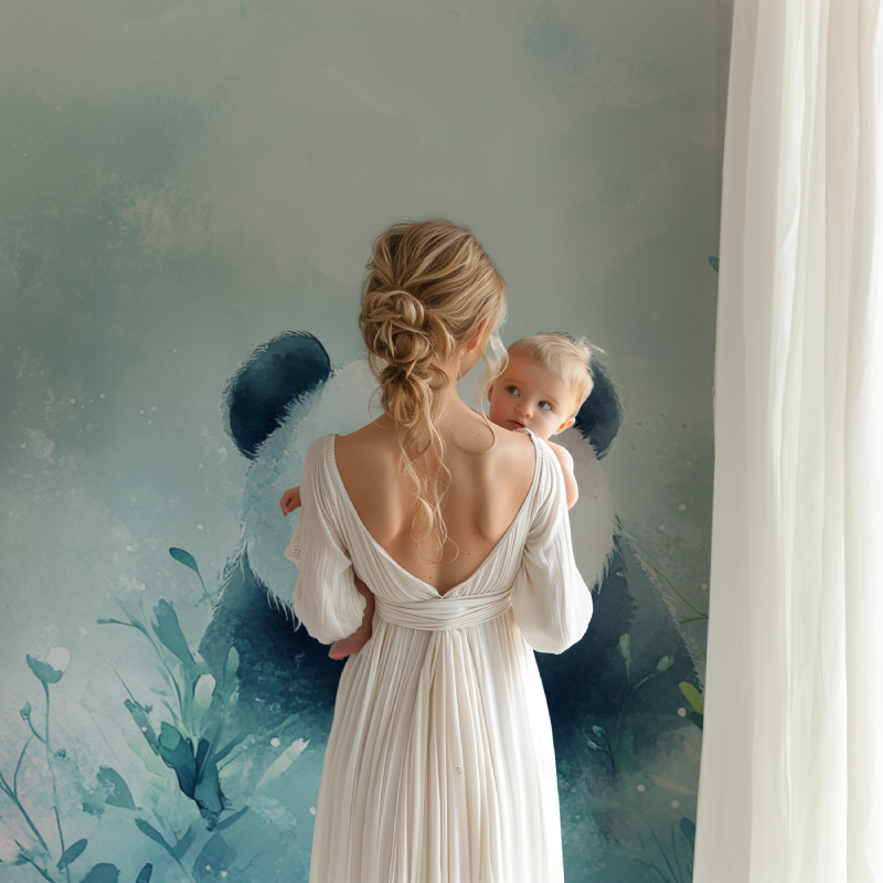 Fairy Mood Panda Tapete | Wandbilder Tapete