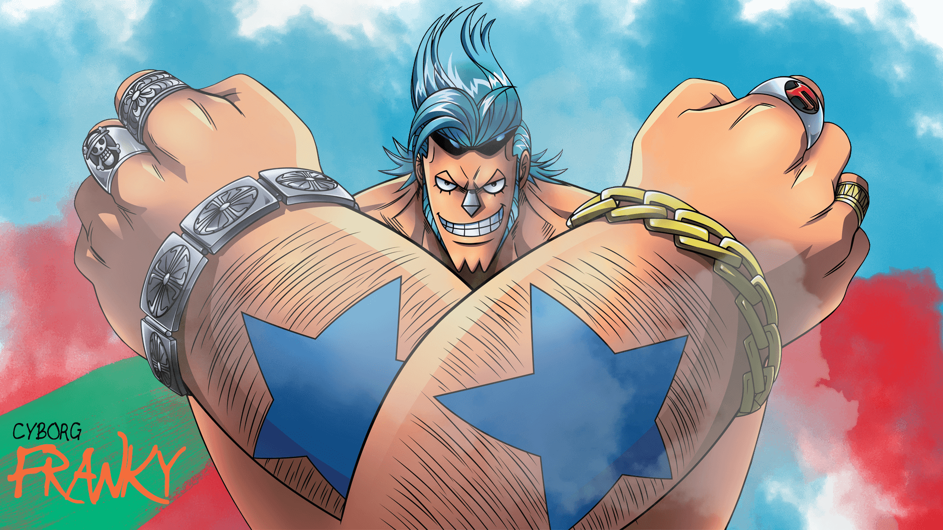 One Piece Franky Wallpaper | Murals Wallpaper