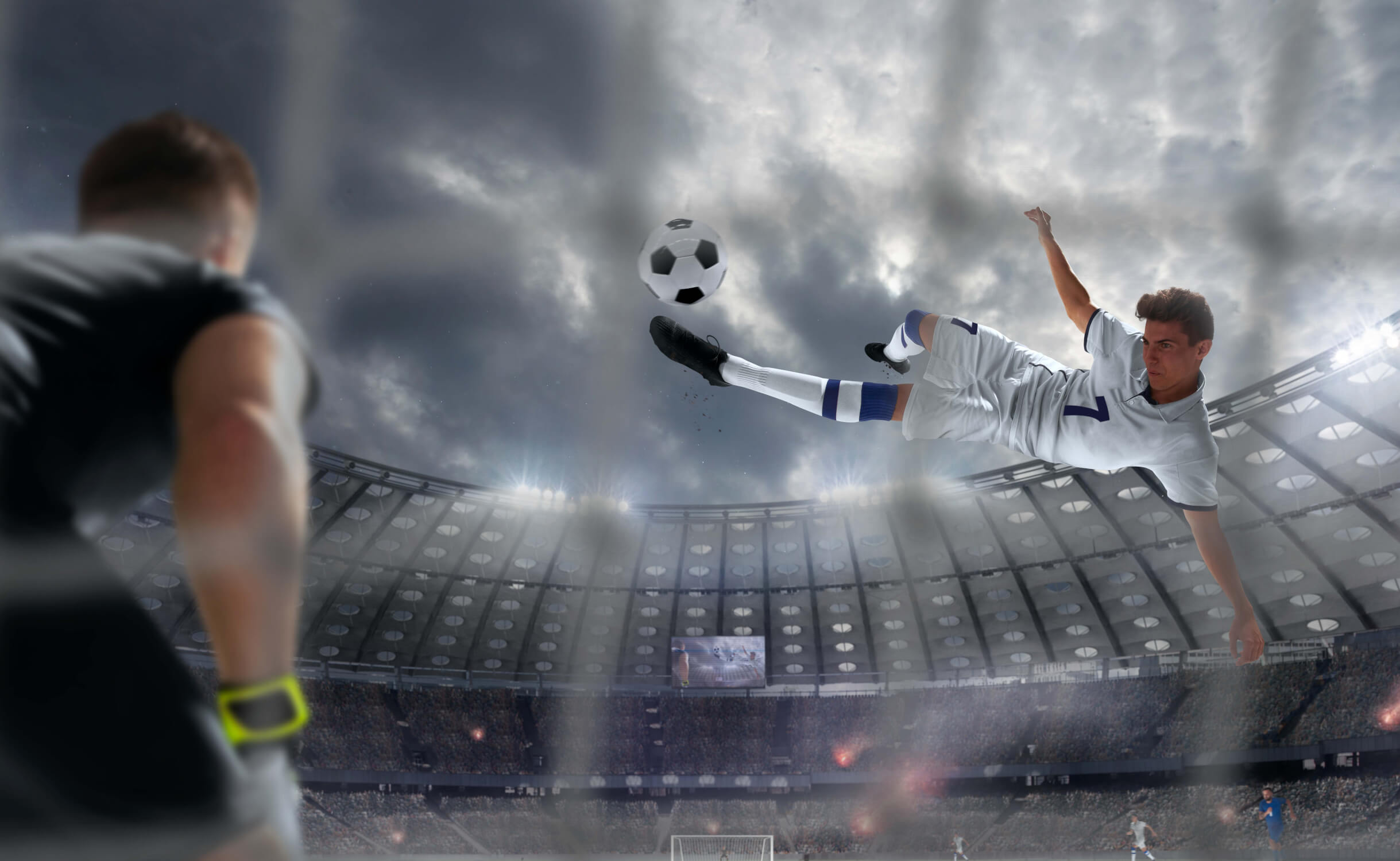 Soccer Player Wallpaper | Murals Wallpaper