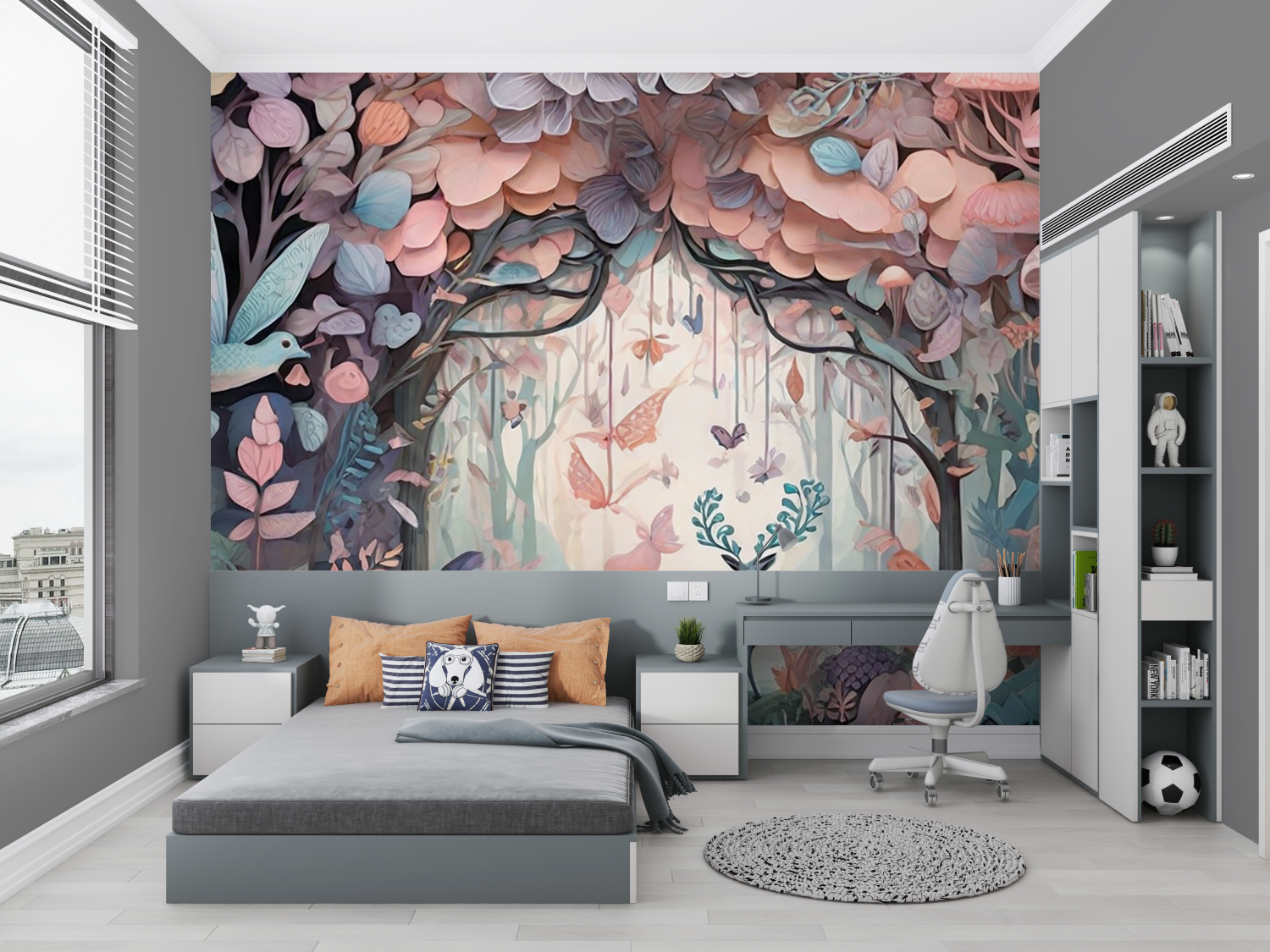 Round Kids Wallpaper | Murals Wallpaper