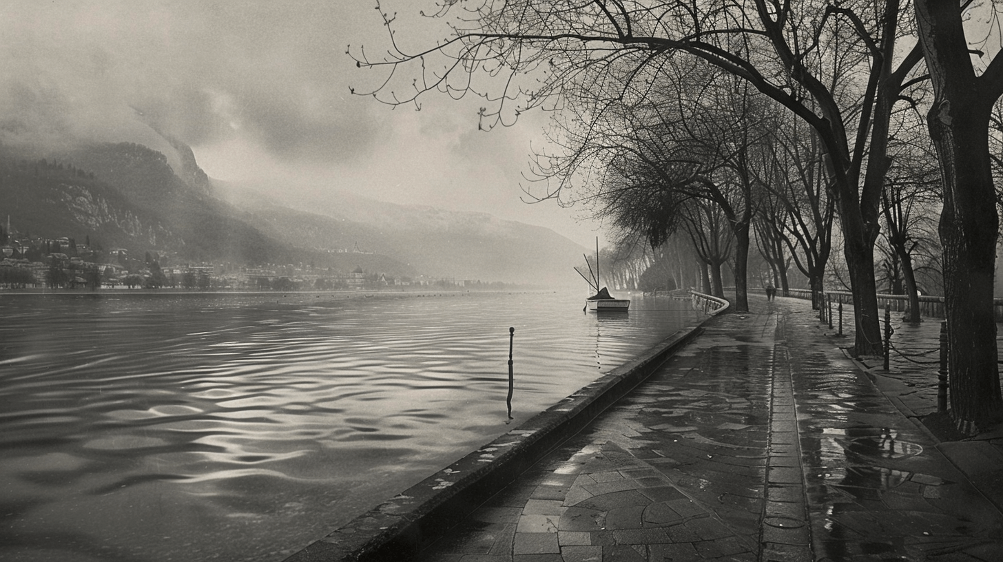 Lake Annecy Mural Wallpaper | Murals Wallpaper