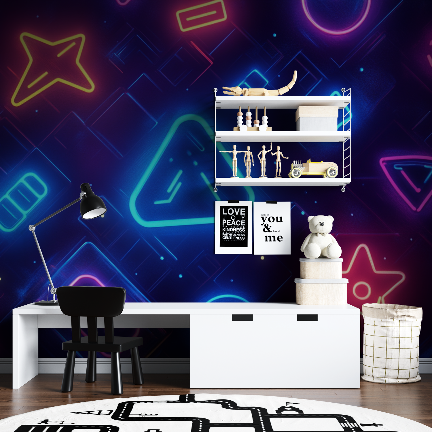 Moderne Gamer-Hintergrundbilder | Wandbilder