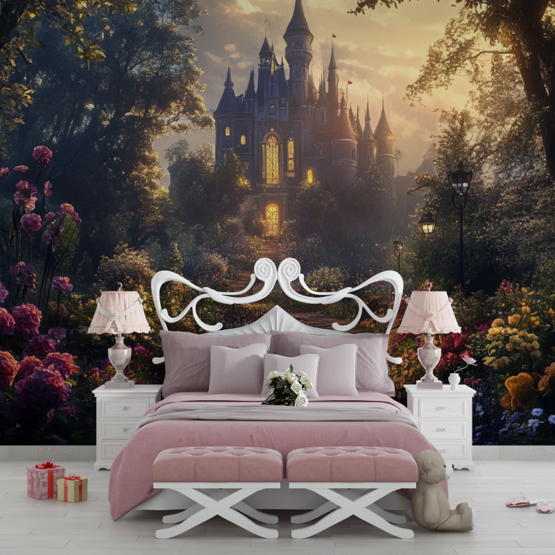 Princess Dream Garden Wallpaper | Murals Wallpaper