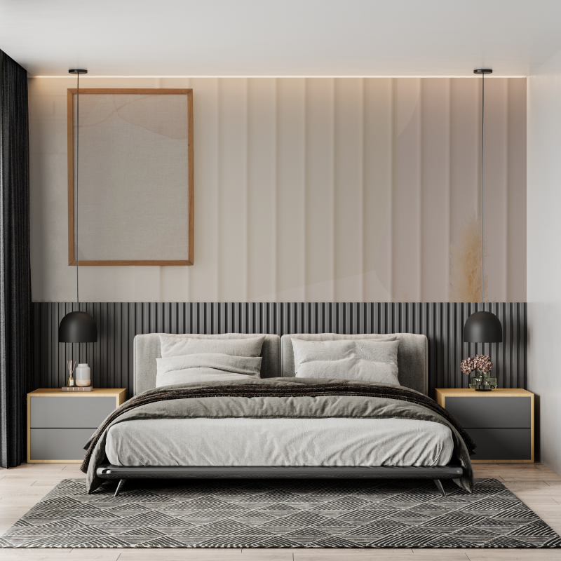 Cocooning Trompe L'Oeil Wallpaper | Murals Wallpaper