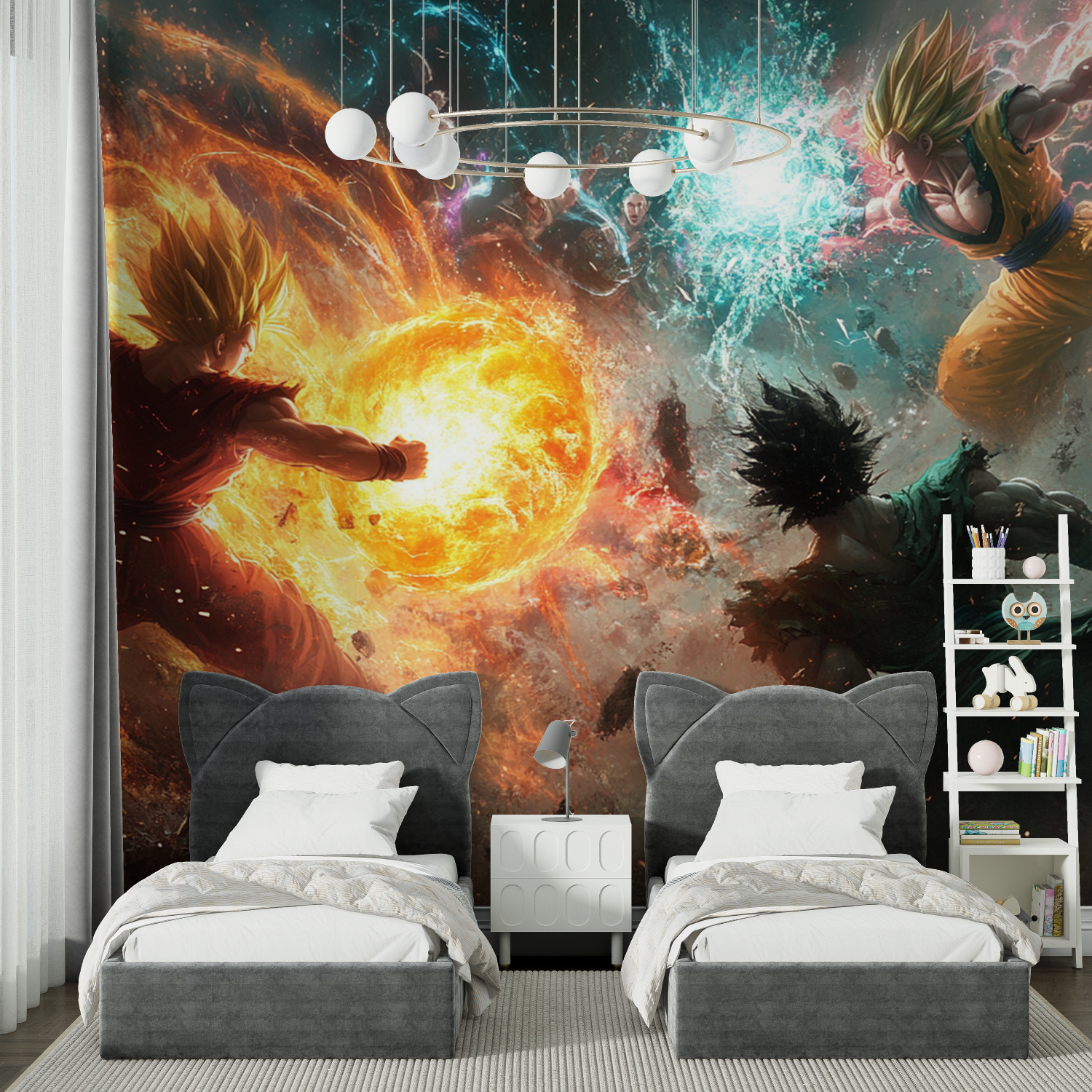 Artistic DBZ Wallpaper | Murals Wallpaper