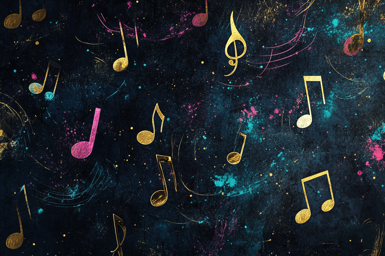 Music Note Wallpaper | Murals Wallpaper
