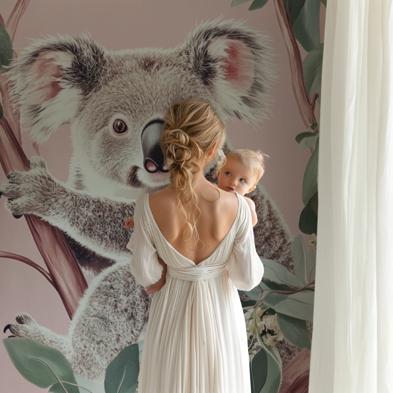 Koala Sunrise Wallpaper | Murals Wallpaper