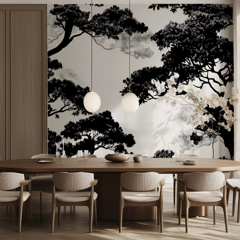 Fine Tree Wallpaper | Murals Wallpaper