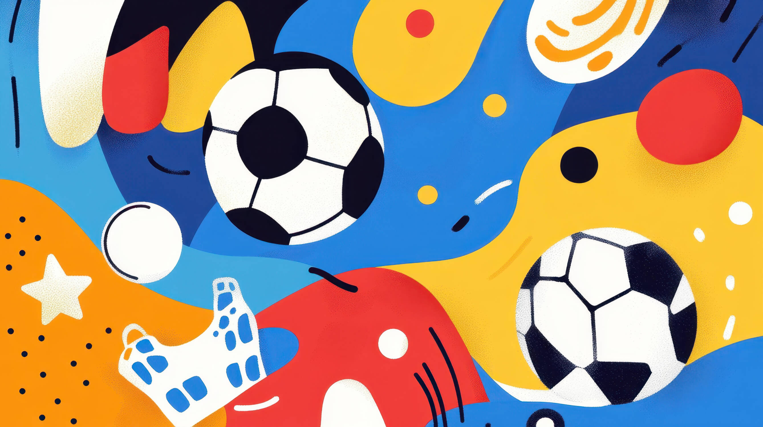Kids' Soccer Ball Wallpaper | Murals Wallpaper