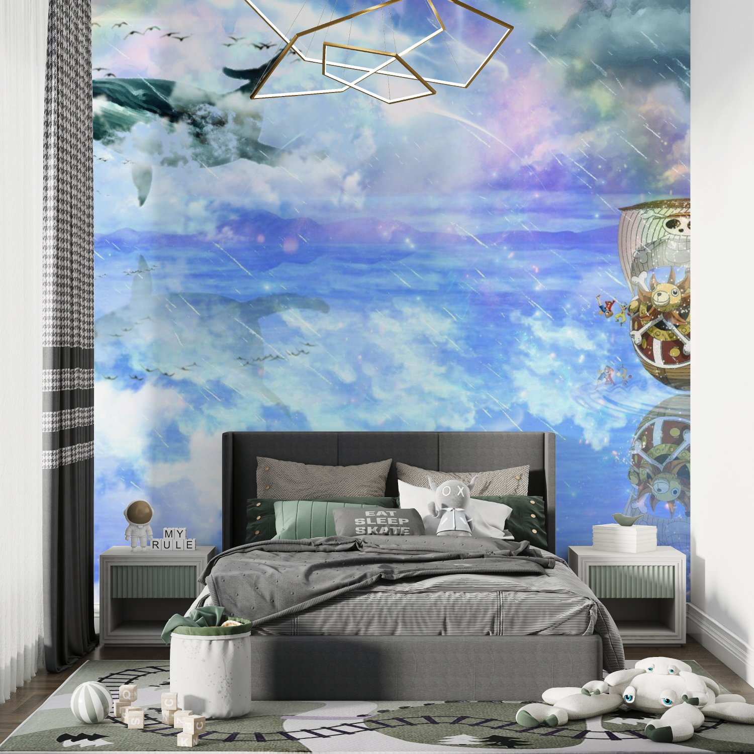 Skypiea Wallpaper | Murals Wallpaper
