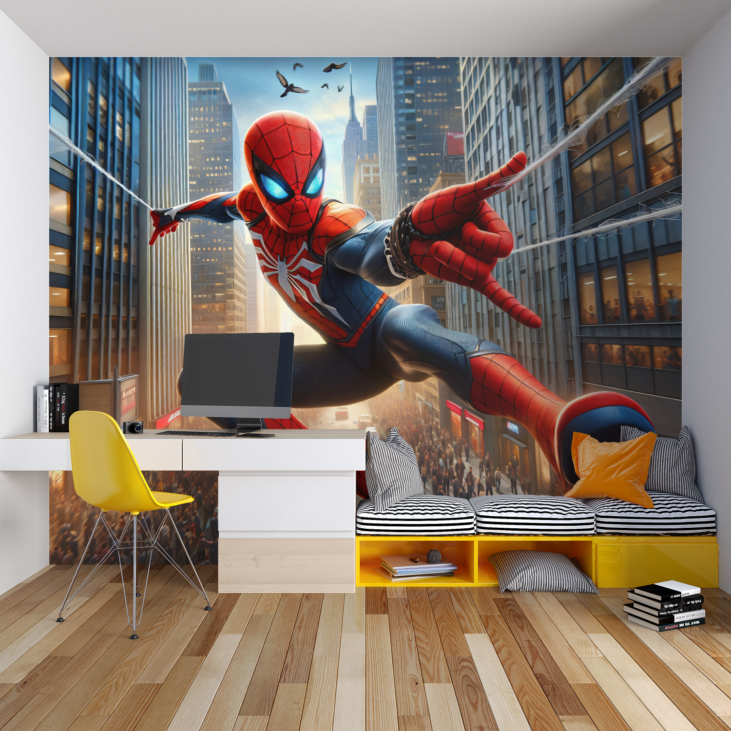 Spider-Man New York Wallpaper | Murals Wallpaper