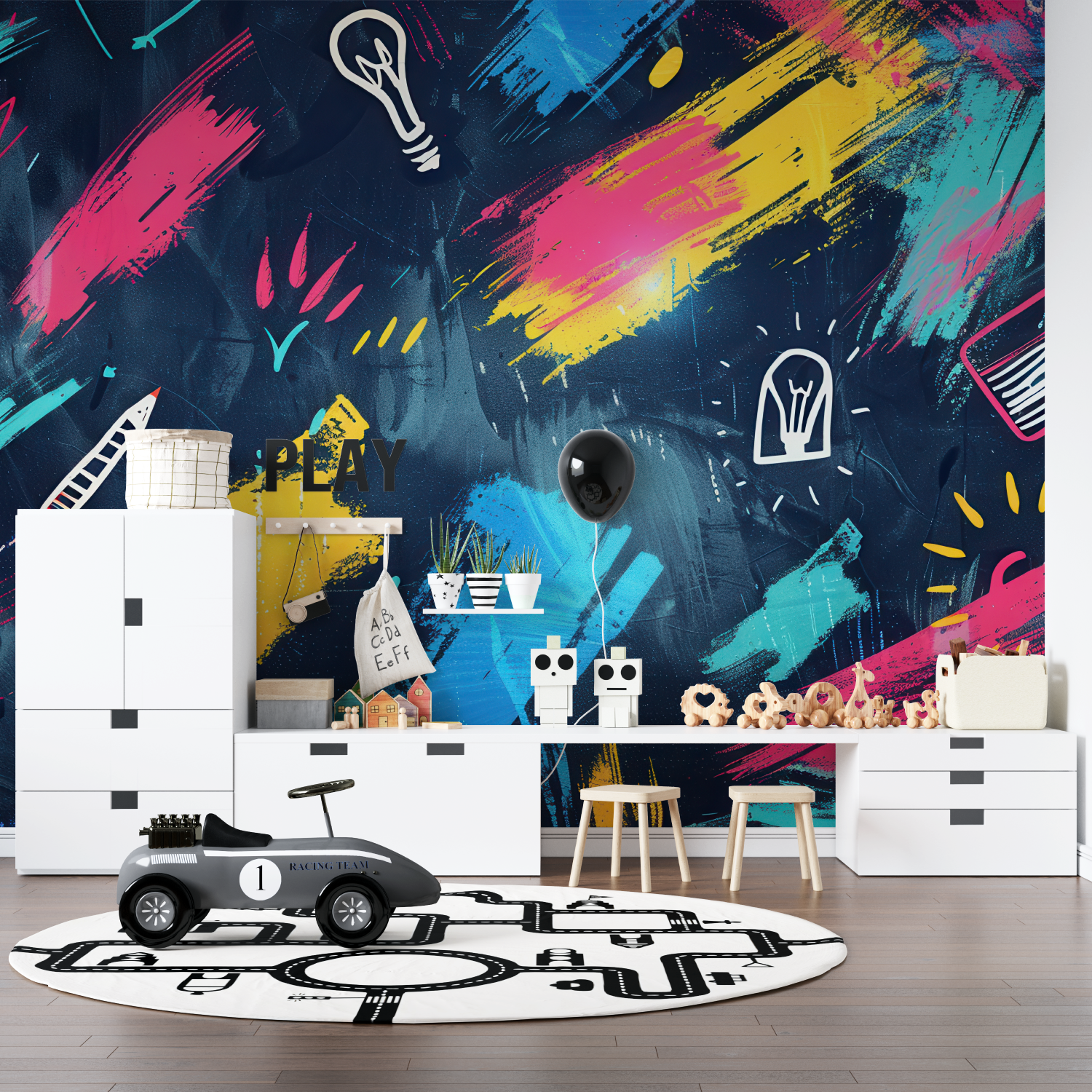 Teen Room Non-Woven Wallpaper | Murals Wallpaper