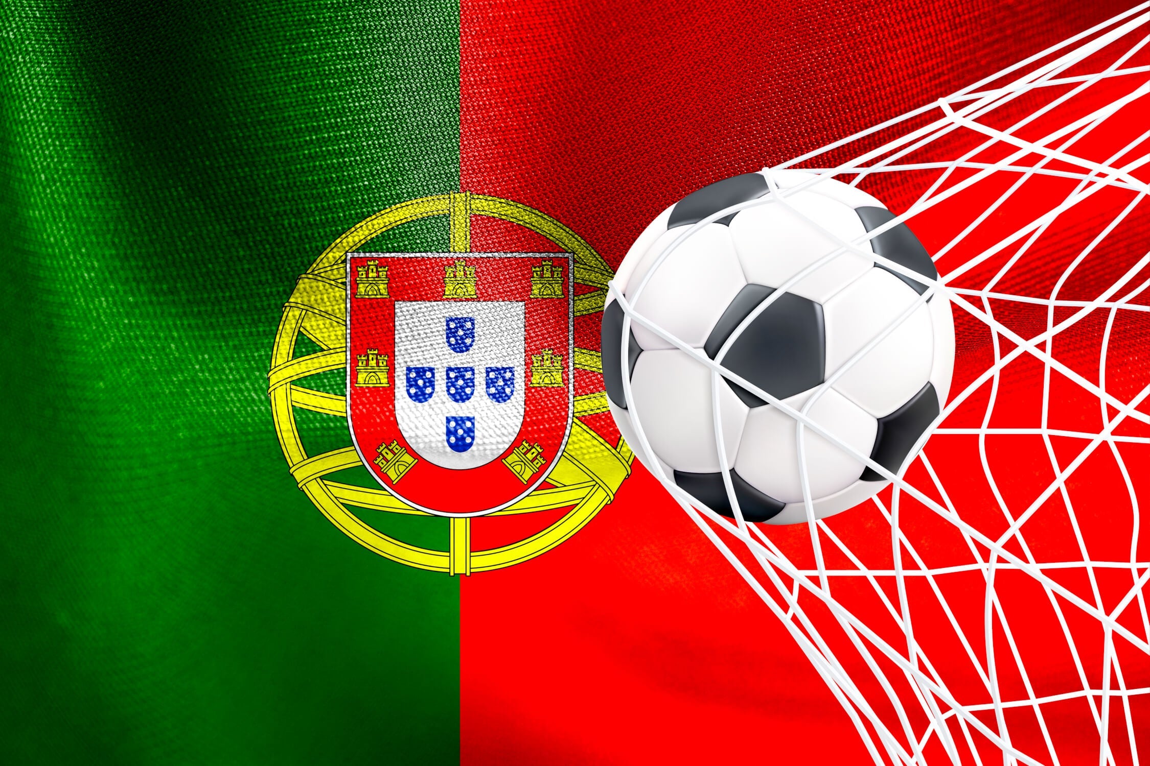 Portugal Soccer Ball Wallpaper | Murals Wallpaper