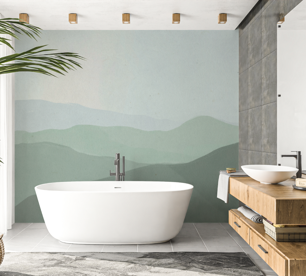 Wet Room Wallpaper | Murals Wallpaper