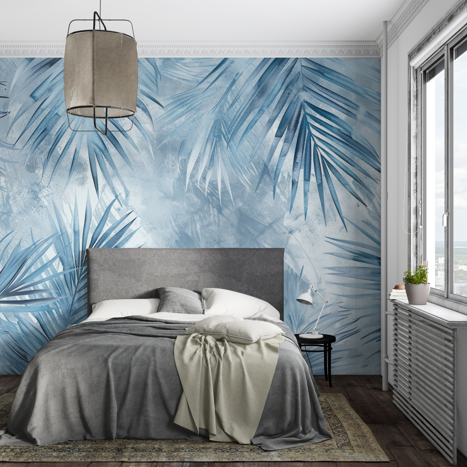 Light Blue Wallpaper | Murals Wallpaper
