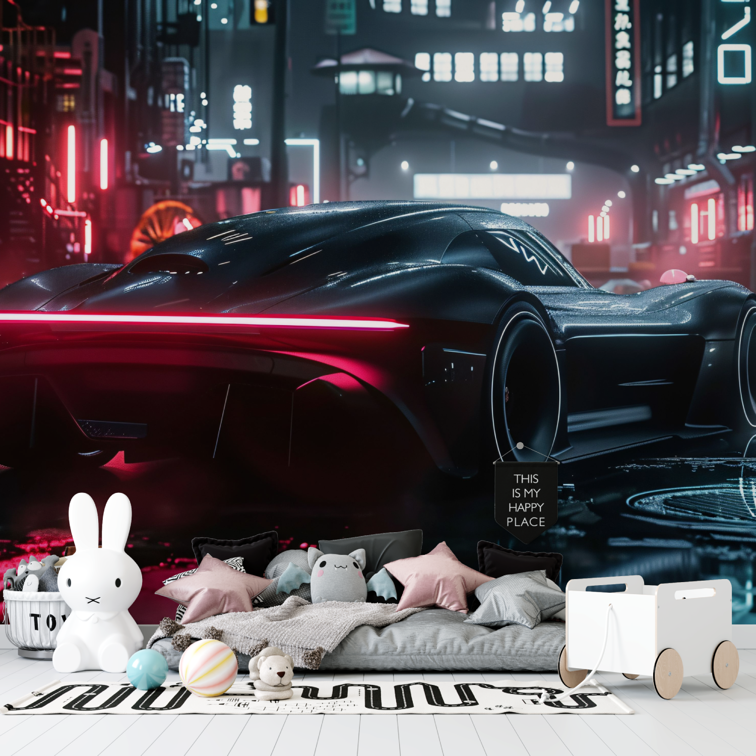 Luxury Night Car Wallpaper | Murals Wallpaper