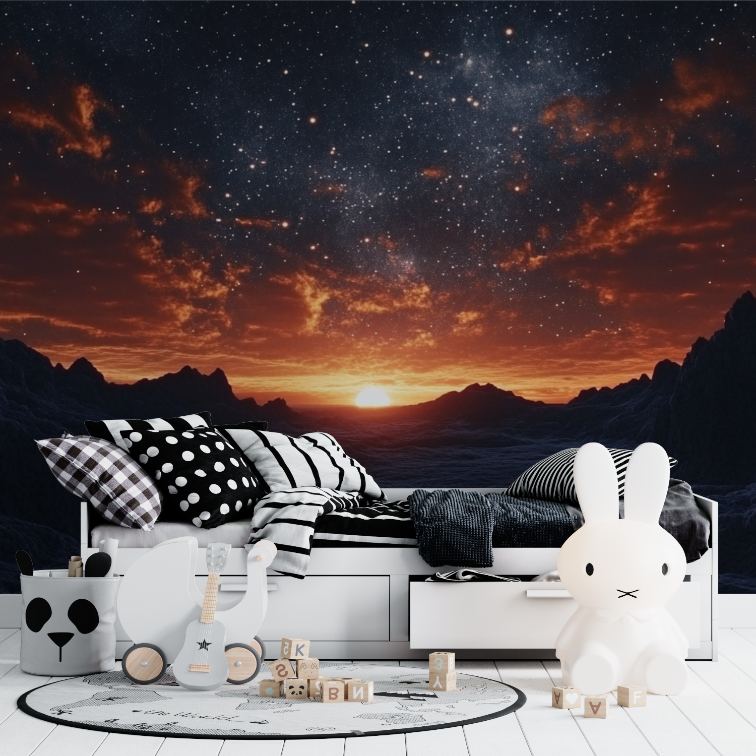 Sunset on Mars Wallpaper | Murals Wallpaper