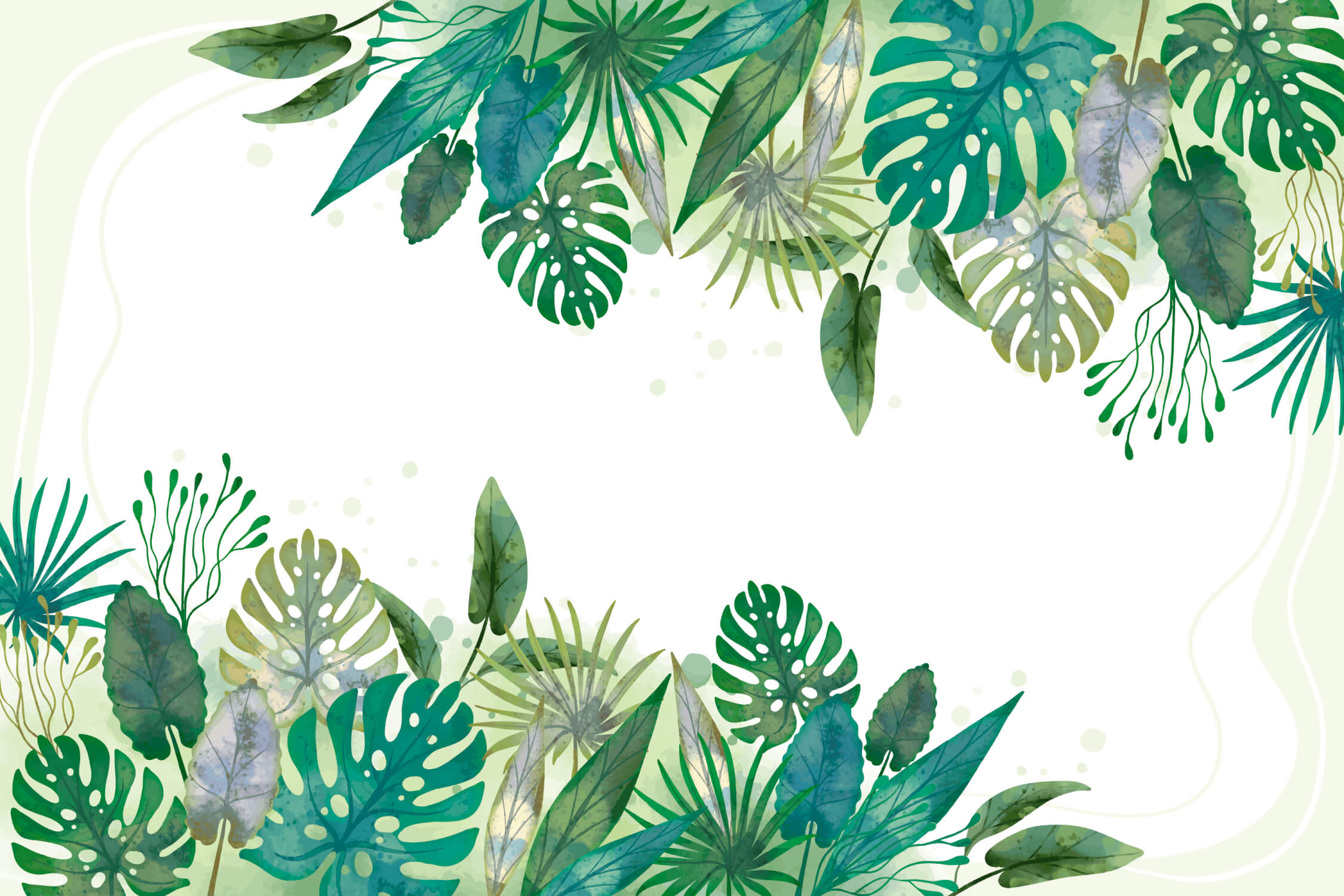 Green Jungle Bathroom Wallpaper | Murals Wallpaper