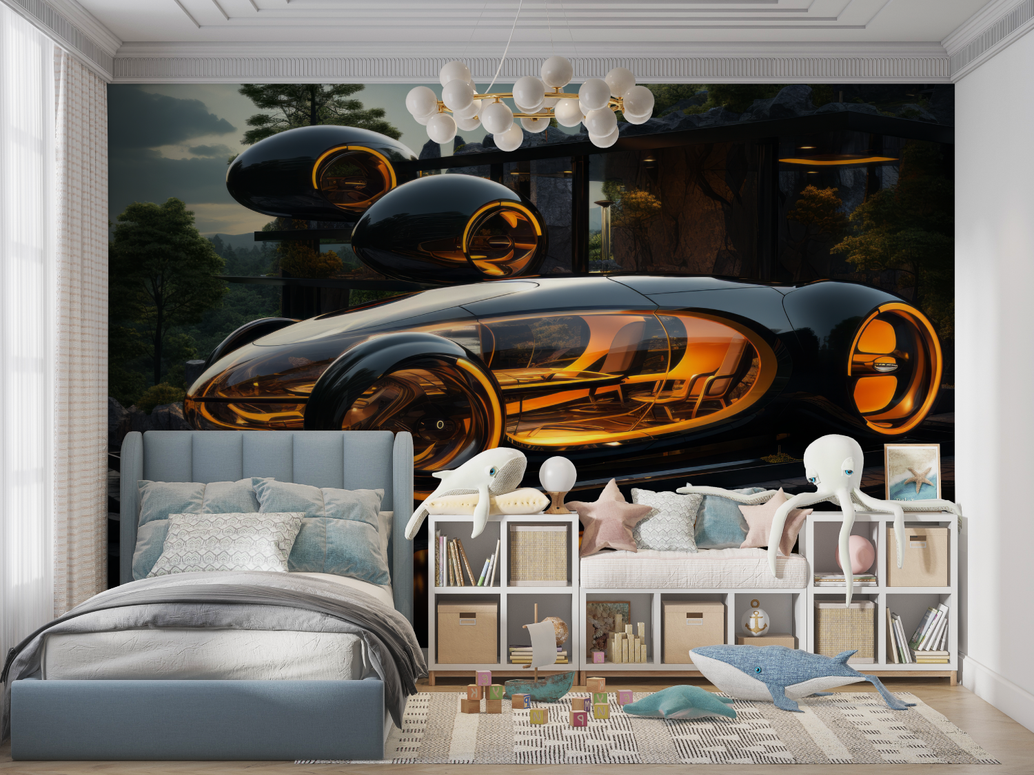 3D Car Wallpaper Home | Murals Wallpaper