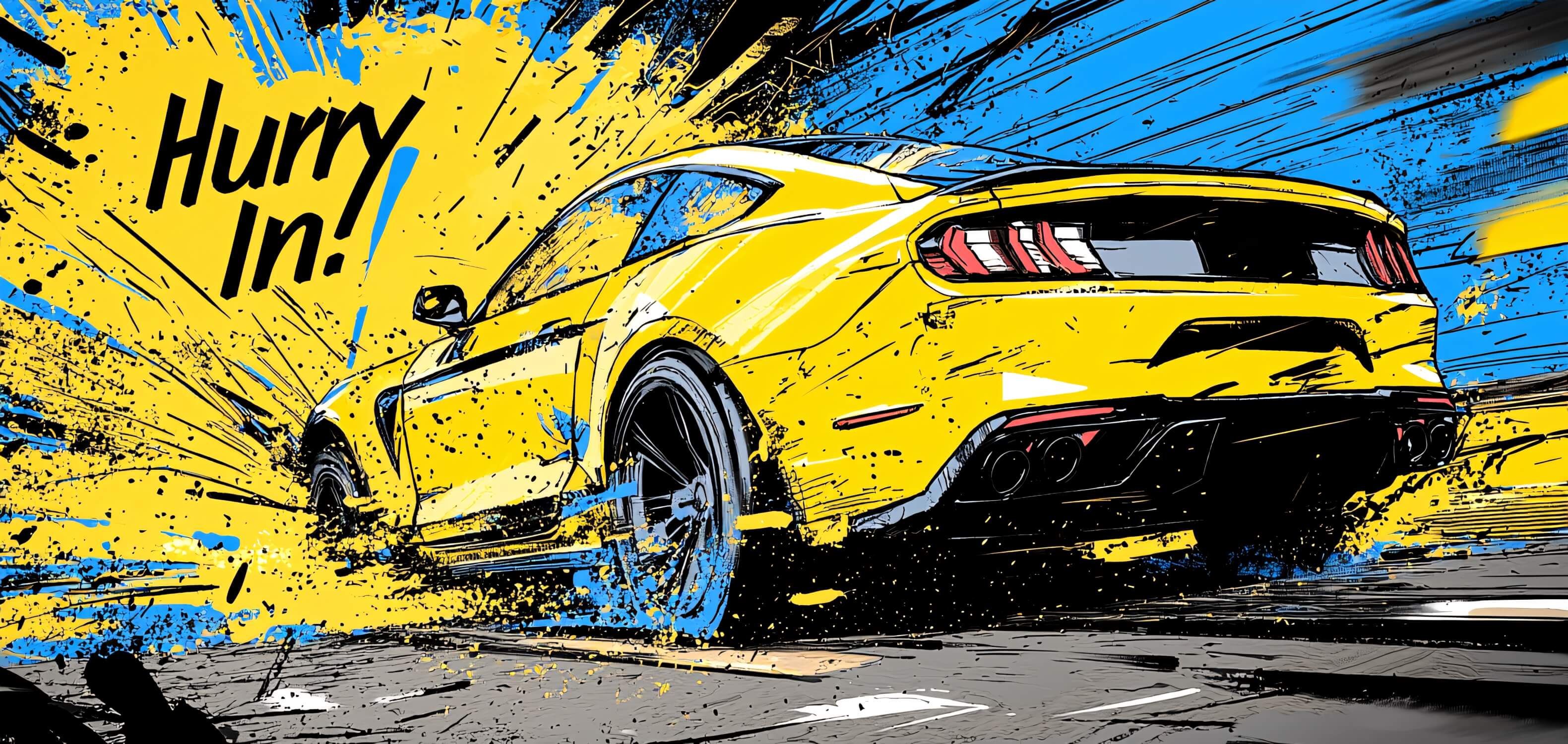 Teen Car Graffiti Wallpaper | Murals Wallpaper