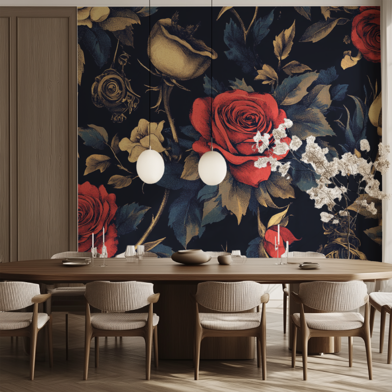 Vintage Tattoo Wallpaper | Murals Wallpaper