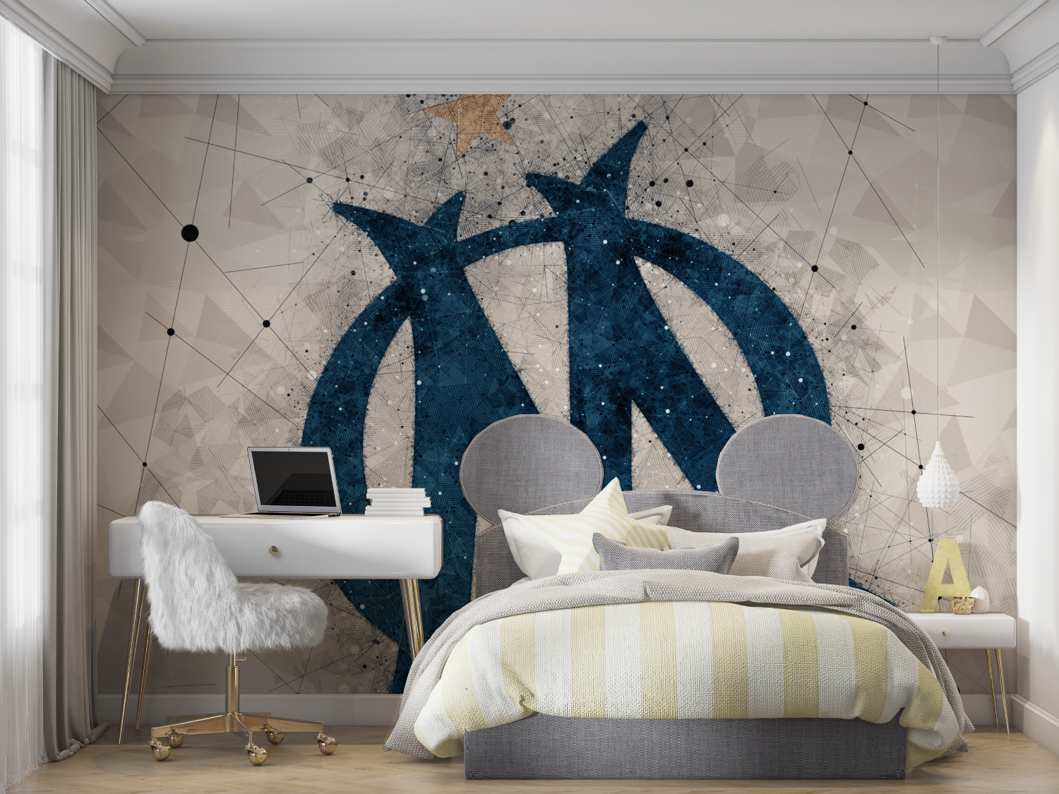 Marseille Soccer Wallpaper | Murals Wallpaper