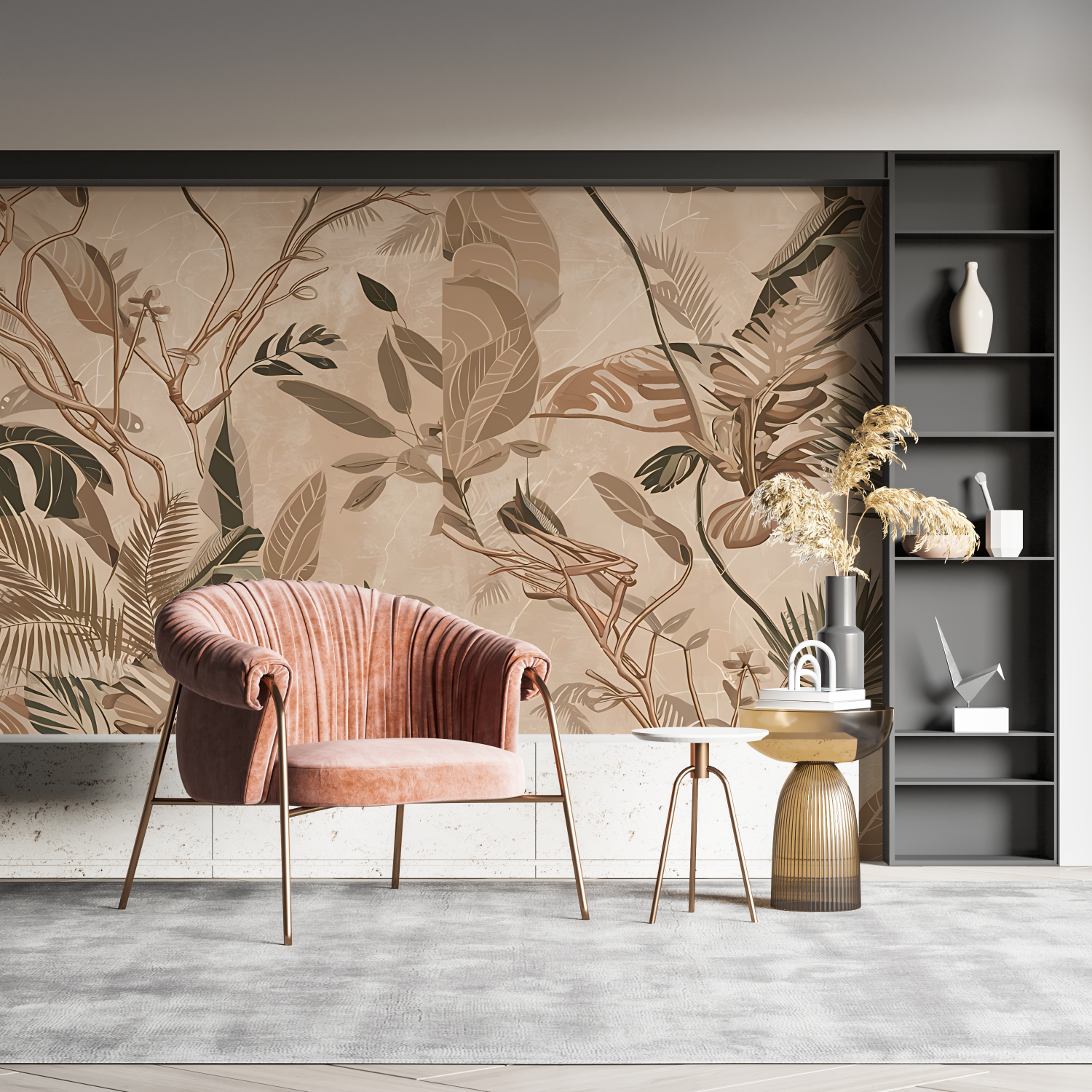 Terracotta Colored Wallpaper | Murals Wallpaper